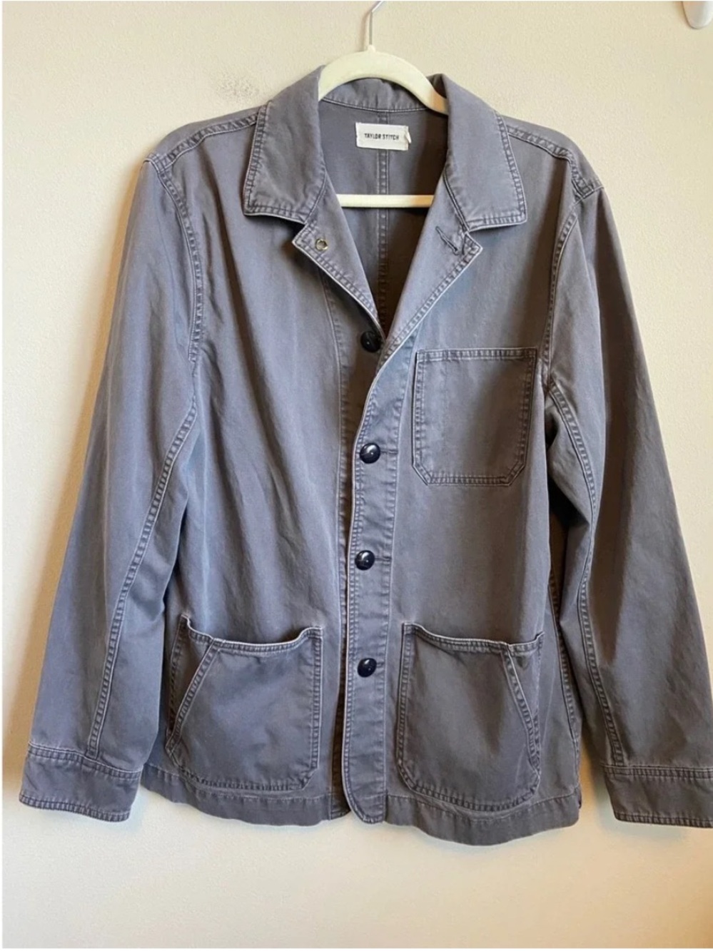 The Ojai Jacket
in Organic Charcoal Foundation Twill L/42